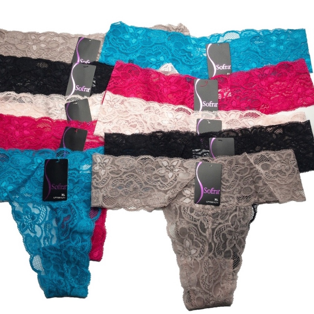 Lace Thongs - (set of 5)